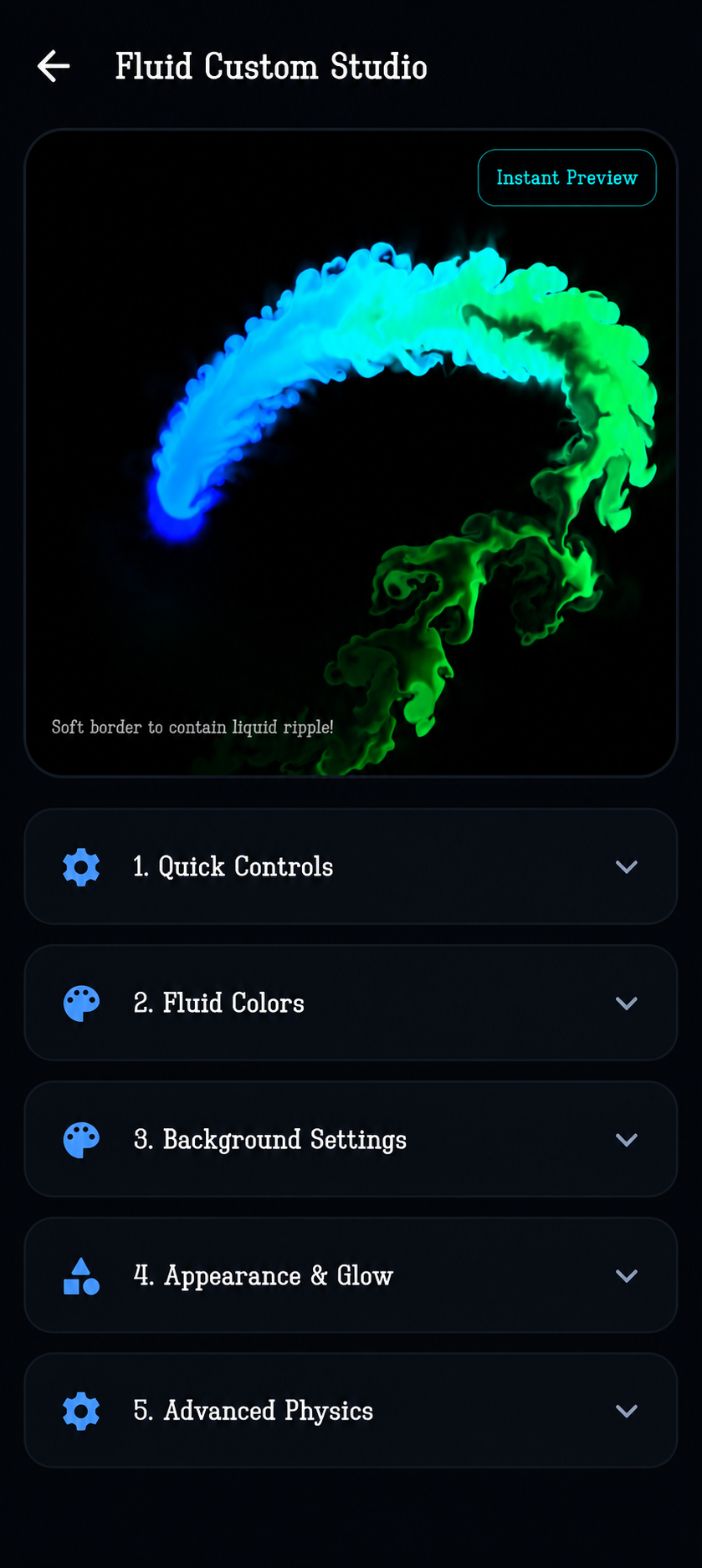KinotiX OpenGL ES Interactive Fluid Simulation