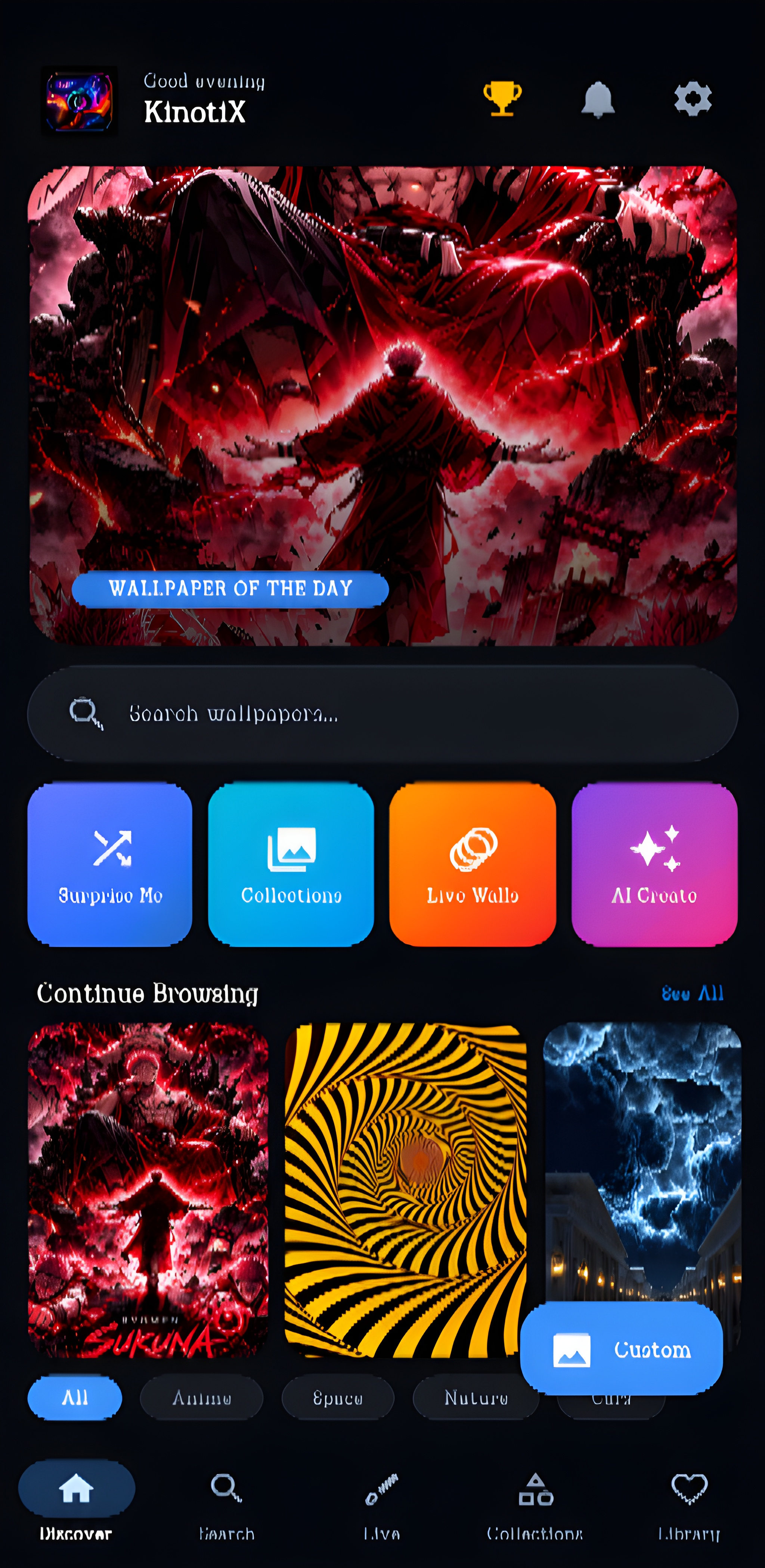 KinotiX Clean UI & Dynamic Theme Modes