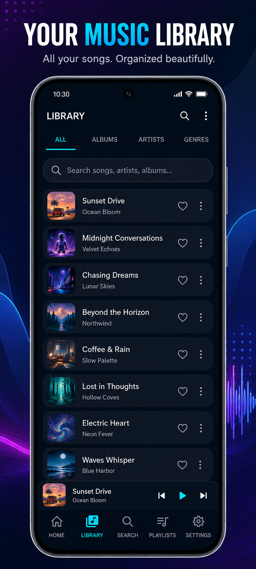 Now Playing & Synced Lyrics